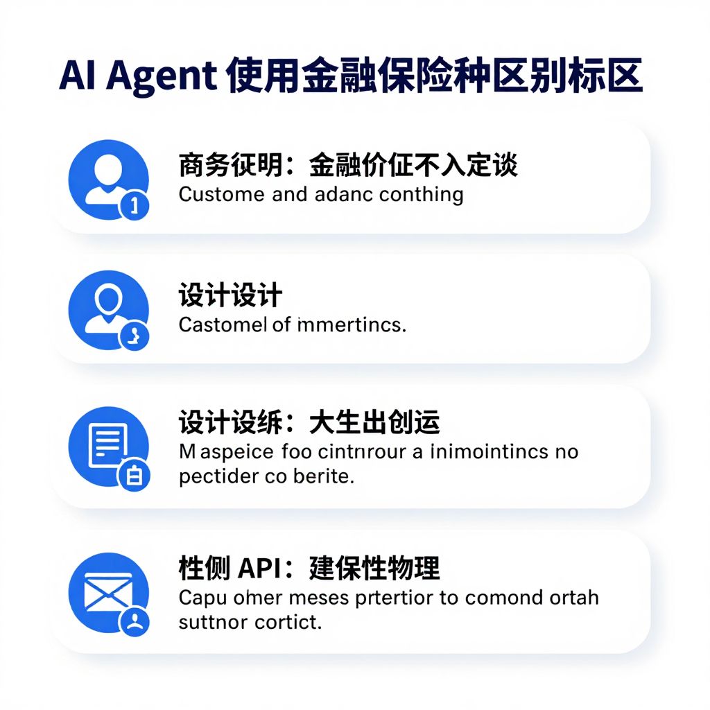 금융·보험 AI 에이전트 활용 면접 포인트를 한눈에 보여주는 시각 자료