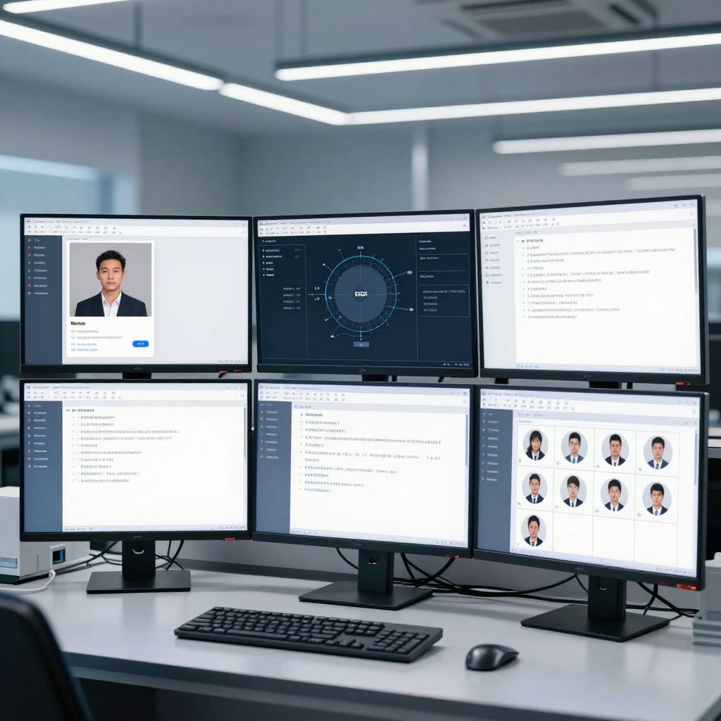 금융 AI 에이전트 검증 절차와 한계 테스트를 수행하는 실험실 모습